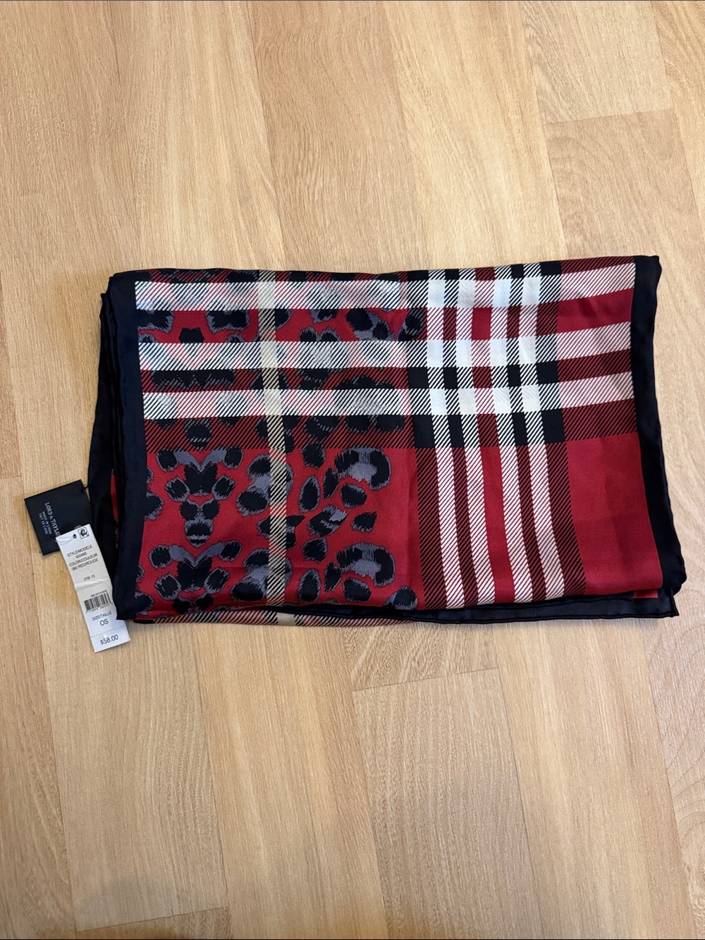 Lord & Taylor NWT Silk Scarf